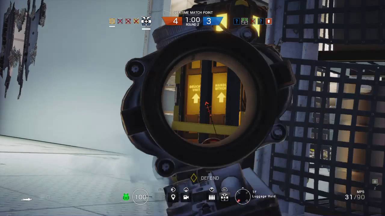 Tom Clancy's Rainbow Six® Siege Match point Doc OP 2v4 [Ranked] - YouTube