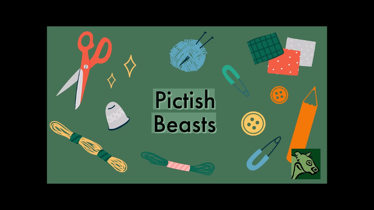 Elgin Museum Makes: Episode 3 - Pictish Beasts - can you make heads or tails of it?