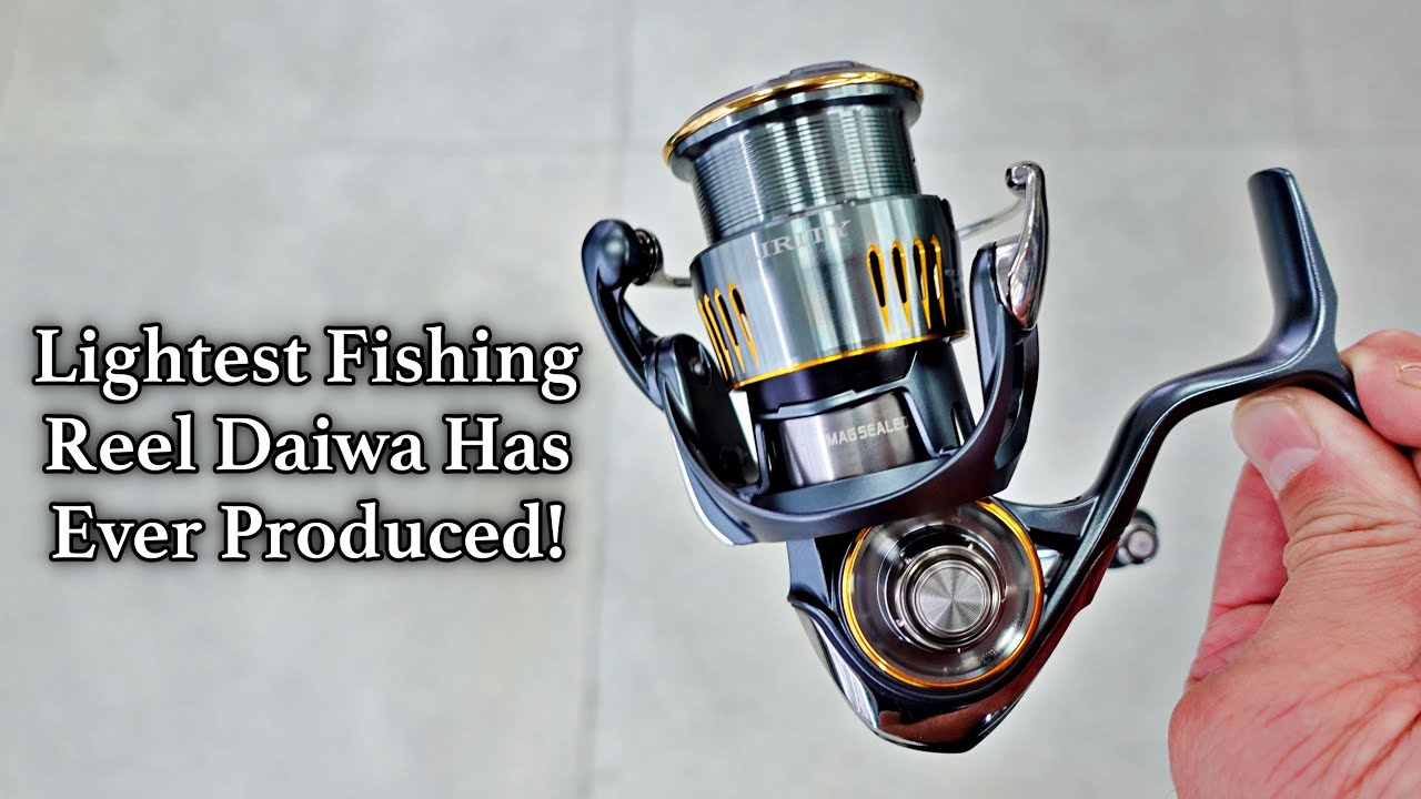 LIGHTEST Fishing Reel Ever Produced! Daiwa Airity 23 