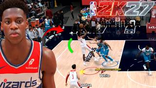 AJ DYBANSTA GAMEPLAY NBA2K27 *FIRST LOOK* screenshot 1