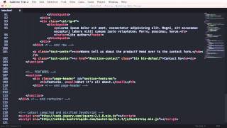 Testimonials and Features -  Bootstrap 3 for Web Design by Shivlo