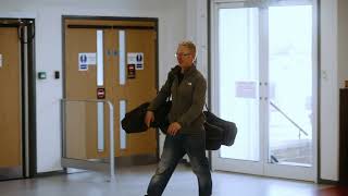 Exeter Airport help video - Domestic Baggage Reclaim.