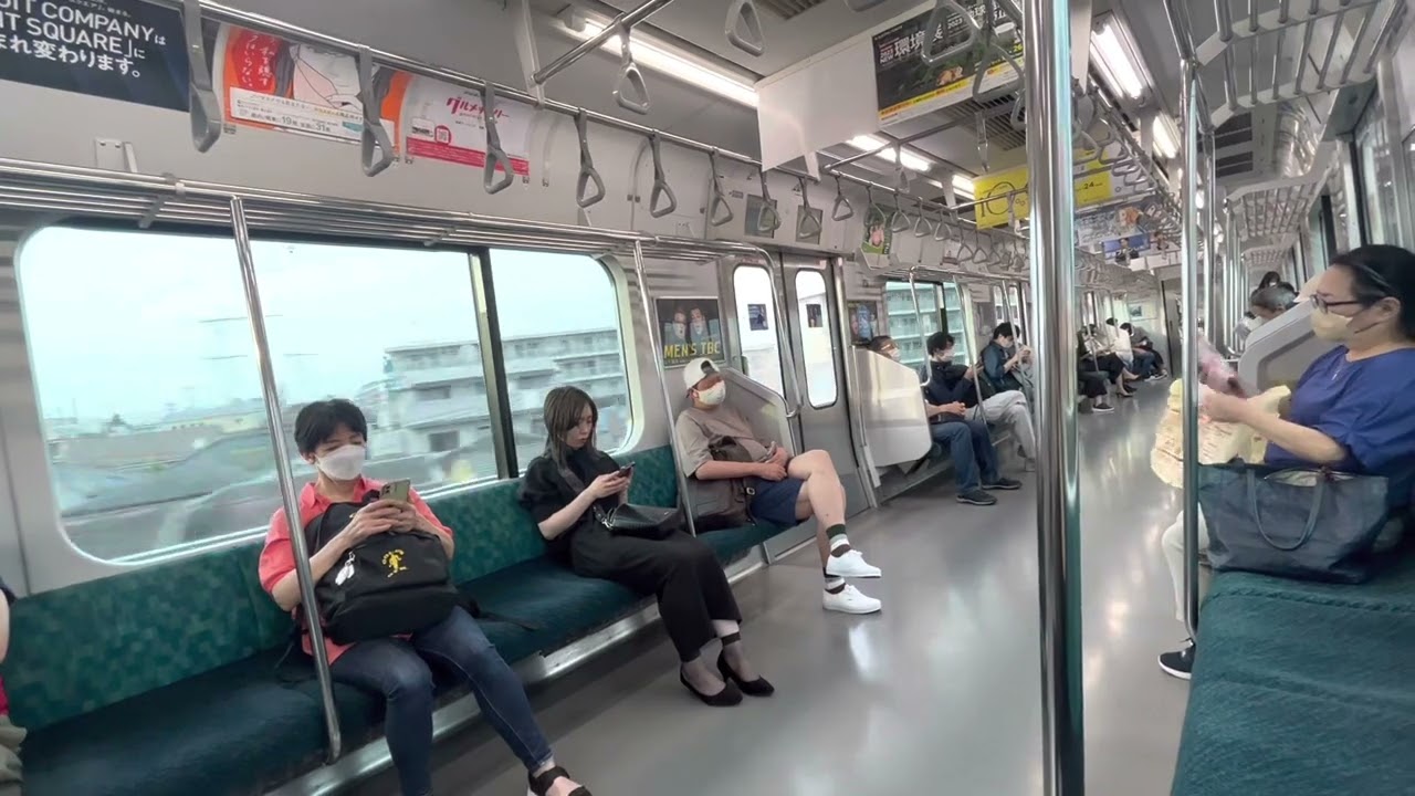 JR中央総武緩行線 E231系500番台 乗車風景 - YouTube