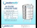 SS WATER STORAGE TANK, स्टाईनलेस स्टील वॉटर स्टोरेज टॅंक, RO PLANT PURE WATER TANK,SS WATER TANK