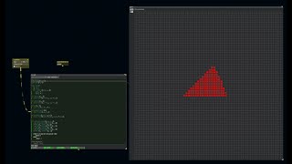 Using Bespoke Synth to render Triangles