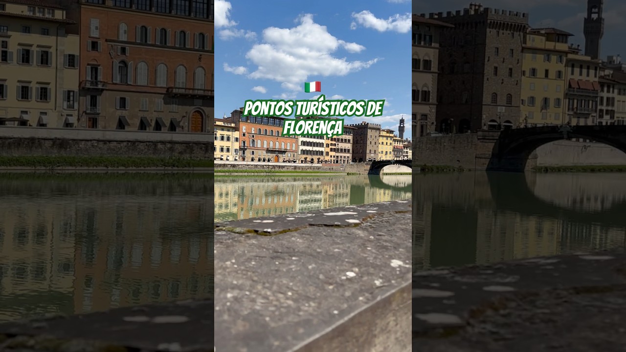 Pontos turísticos de Florença na Itália 🇮🇹 #italia #florença