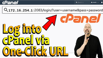 How to Log into cPanel via One-Click URL? [EASY STEP]☑️