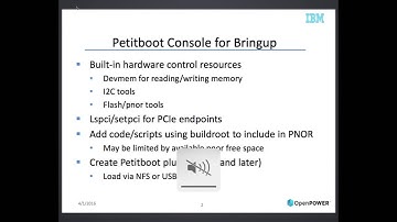 OpenPOWER Summit 2016 - Customizing Open Power Firmware for Bringup
