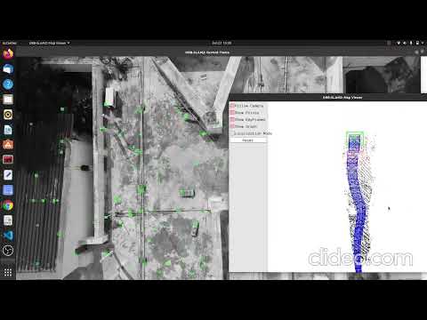 Orb Slam on UAV Image Input