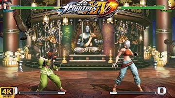 Nakoruru vs Blue Mary | KOF14 | CPU vs CPU AI vs AI