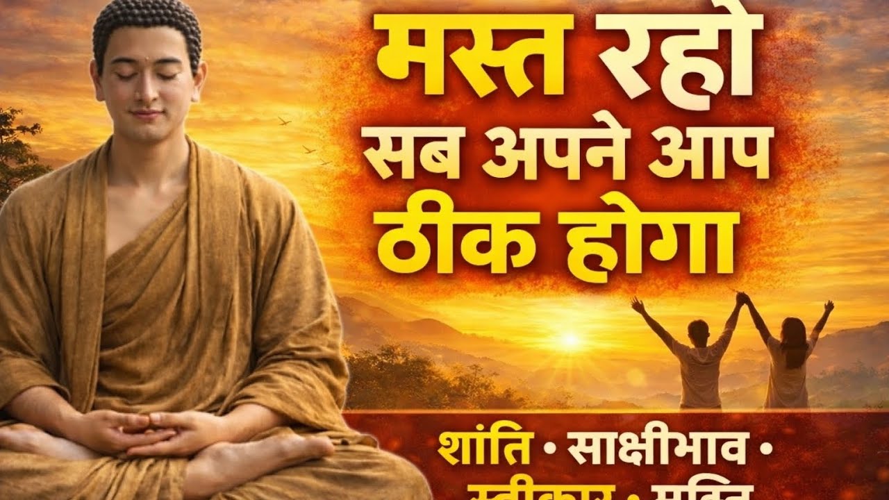 मस्त रहना सीख लो | सब अपने आप ठीक हो जाएगा | शांति, स्वीकार और जीवन का सत्य
