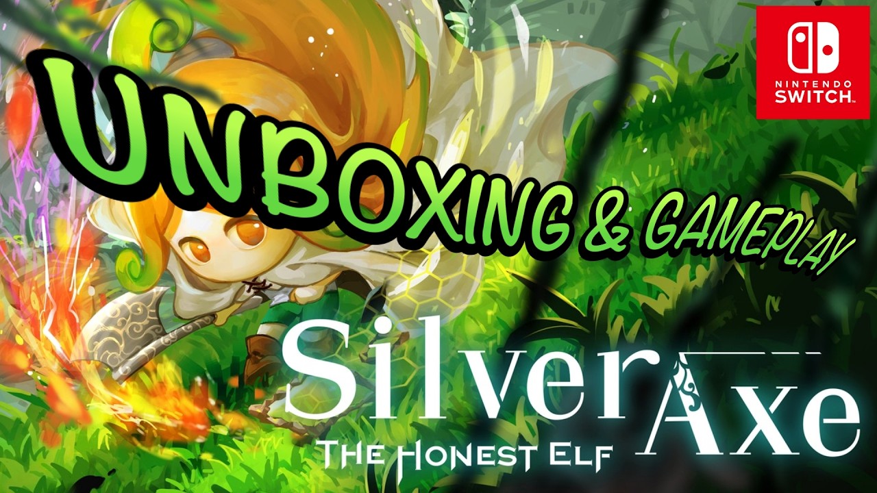 SILVER AXE THE HONEST ELF - NINTENDO SWITCH - UNBOXING & GAMEPLAY