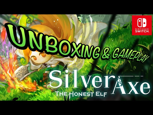 SILVER AXE THE HONEST ELF - NINTENDO SWITCH - UNBOXING & GAMEPLAY