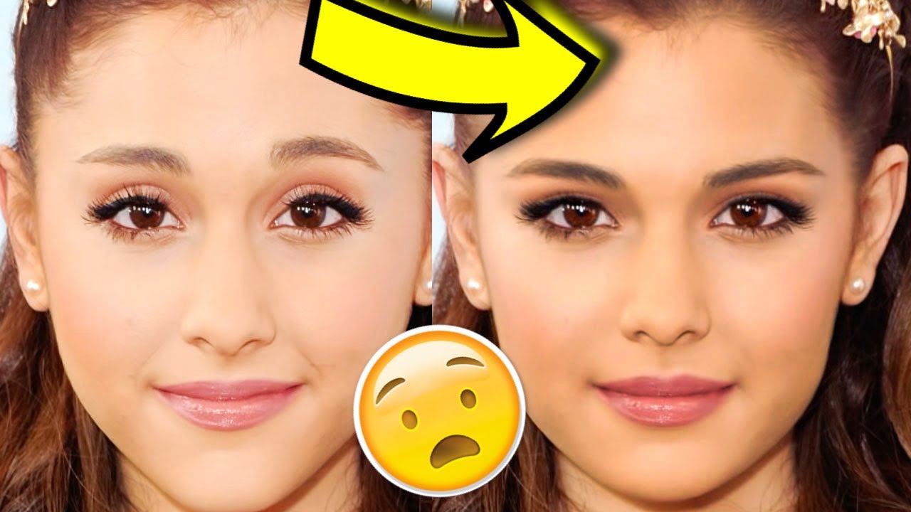 Celebrities "PERFECT FACE" Photoshop Transformation 2017