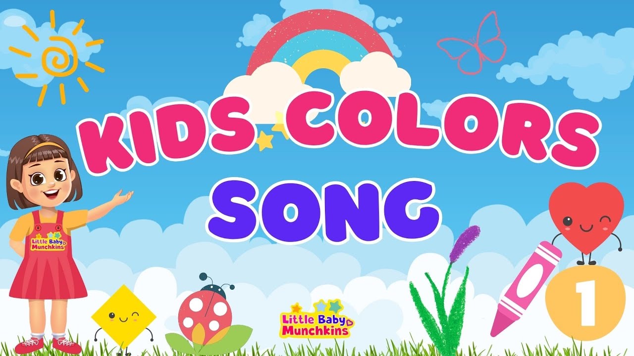 Learn Colors with Fun Songs for Kids | Fun Learning Song for Kids ...
