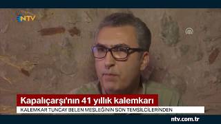 Kapalıçarşının 41 Yıllık Kalemkarı