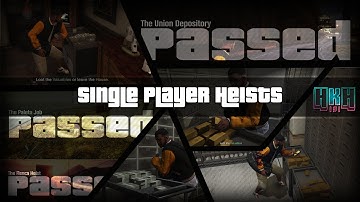 GTAV Mod Shorts #31 : Single Player Heists & The Mazebank Savings Bank Heist