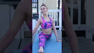 Woman Doing Leg Split