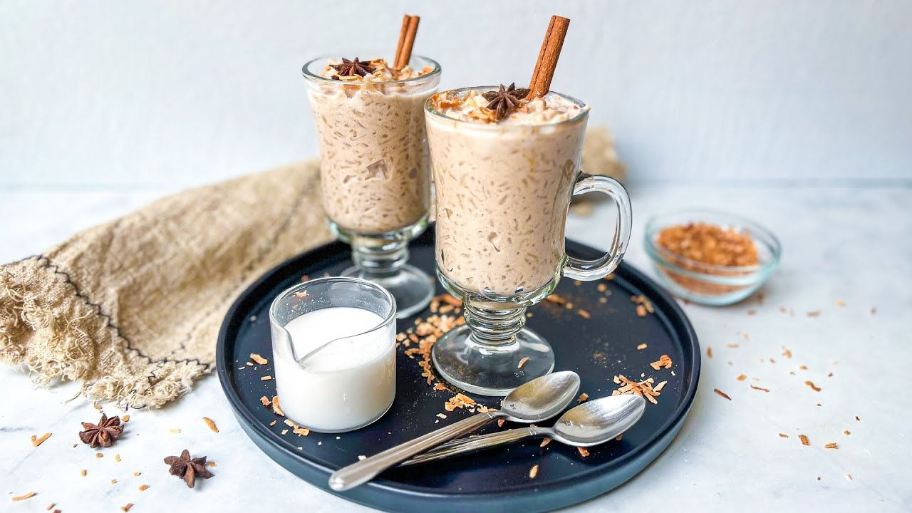 Coconut Chai Rice Pudding Recipe - YouTube