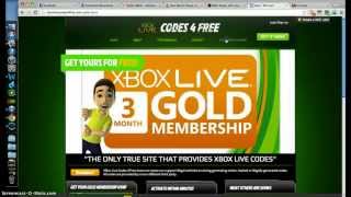 Free xbox live codes generator! Working! Legit!