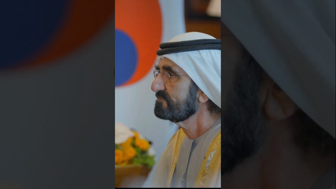 Sheikh Mohammed Bin Rashid Al Maktoum Hold Discussions With South Korea President 