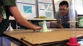 Elephant Toothpaste (3% vs 35% Hydrogen Peroxide, Period 6)