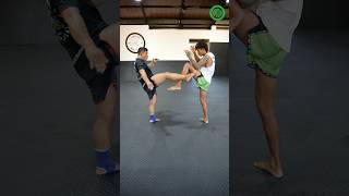 Muay Thai Training - Countering the Body Kick with Kru Non