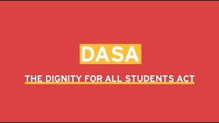DASA: The Dignity for All Students Act