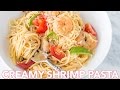 Easy Shrimp Pasta in a Creamy Tomato Sauce - Natasha's Kitchen