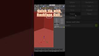 Quick tip with Backface Cull in 3dsmax... 😍 #3dsmax #tipsandtricks #shortvideo #3dtutorial