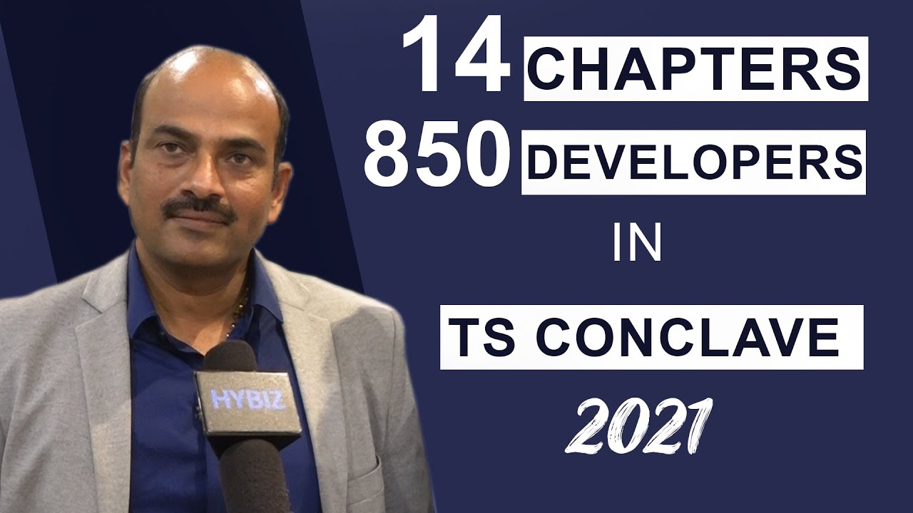E.Premsagar Reddy-President Elect-CREDAI Telangana || TS-CONCLAVE - 2021 || Hybiz tv