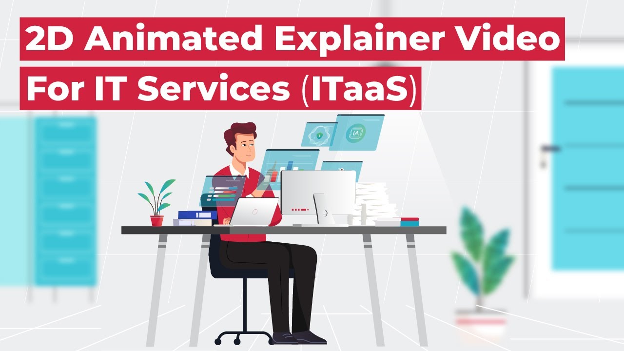 2D Animated Explainer Video For IT Services (ITaaS)