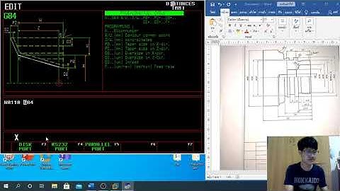 วีธีการเขียน G-Code งานกลึง ด้วย CNC EMGO