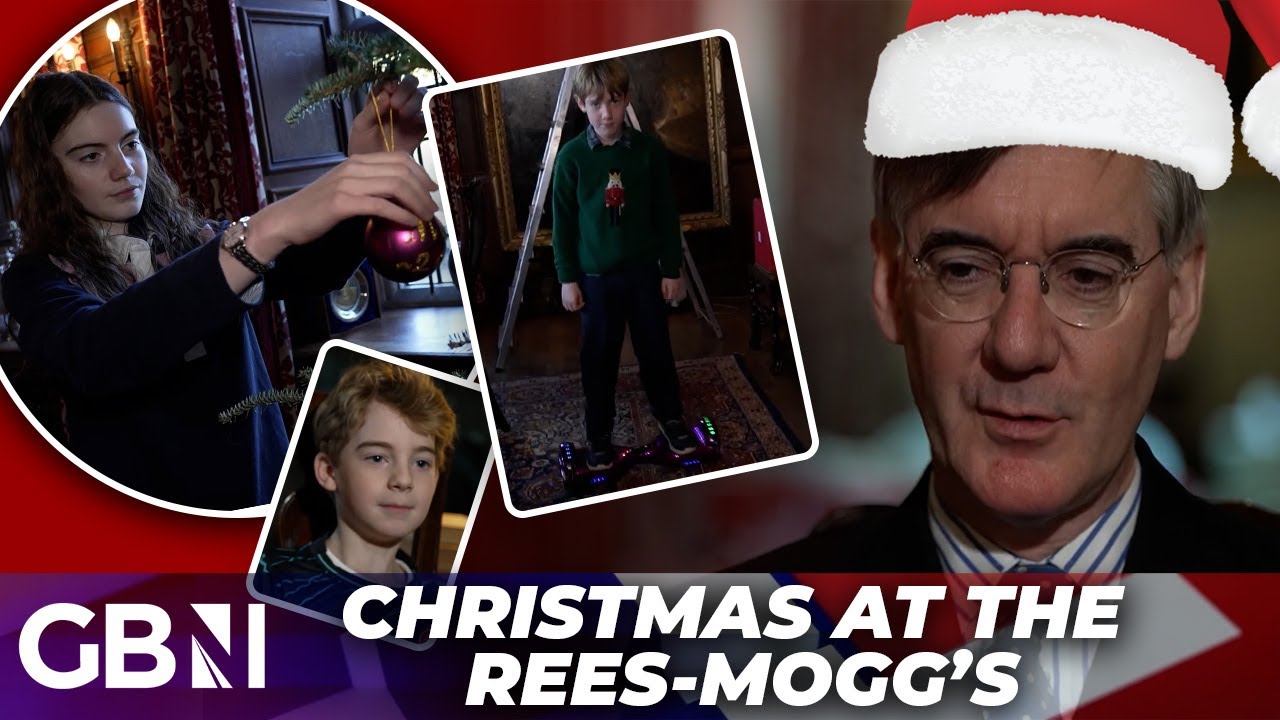 Jacob Rees-Mogg shares heartwarming peek at family Christmas at home - Christmas at the Rees-Mogg's