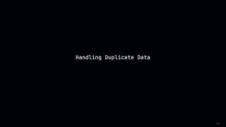 33. Handling Duplicate Data MySQL for beginners 2026 Free