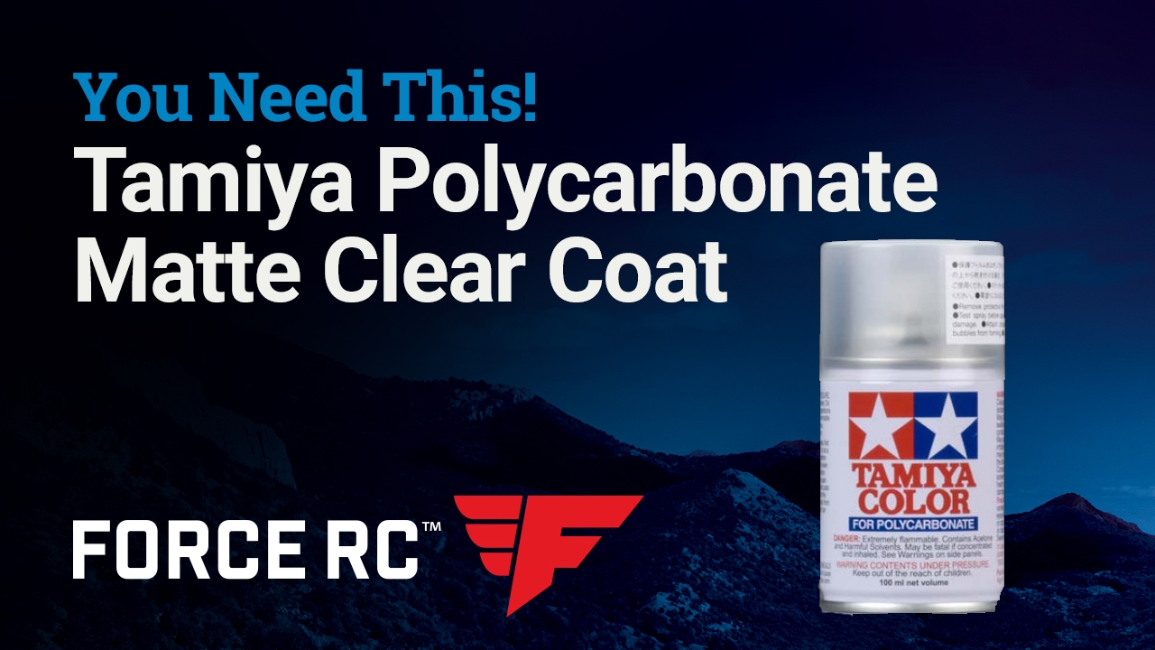 YOU NEED THIS! - Tamiya Matte Clear Coat Review - Force RC 