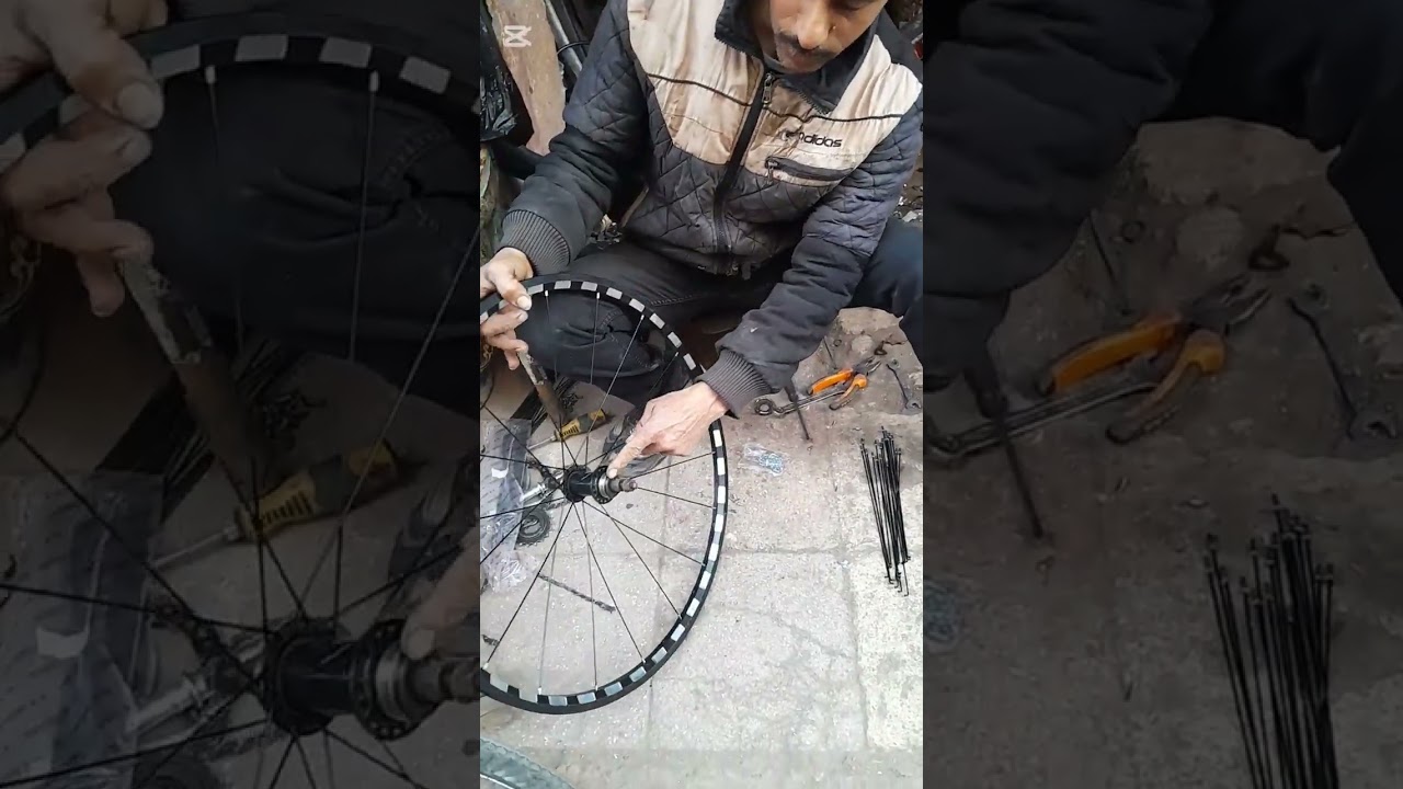 كيفية تركيب سلوك طارة هرم مقاس ٢٦ 🛞