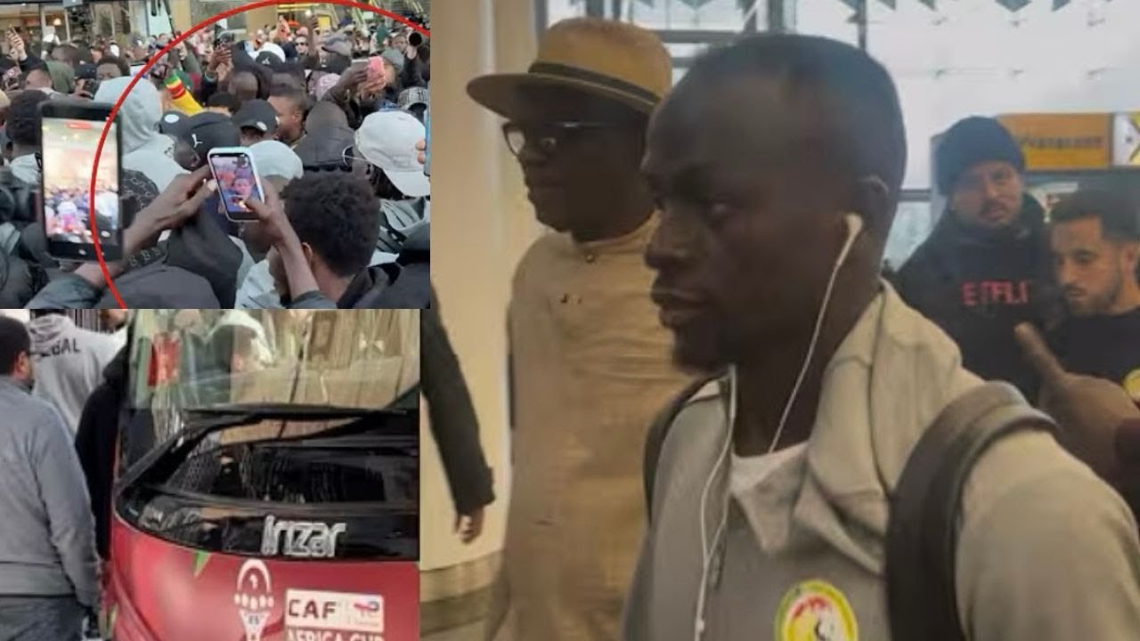 Direct Rabat: Arrivée des Lions à Rabat