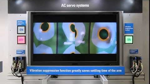 Vibration Suppression Control Demonstration - SANMOTION R AC Servo Systems