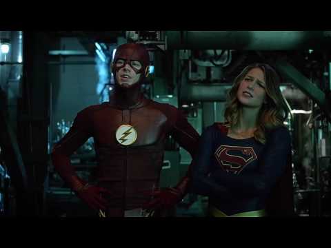 Arrow 5x08 Team Arrow Meets Supergirl & The Flash   Part  #7 Crossover Ultra HD 4K