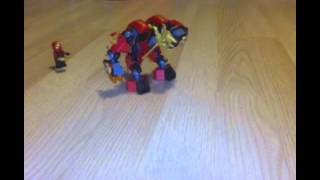 Ninjago Stop Motion First Draft Part 1 Kai vs samurai