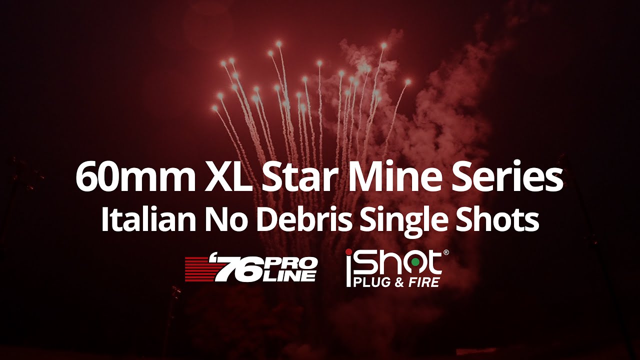 DEMO 60mm XL Star Mines Series (No Debris + iShot) PRO USE – Made in Italy by Giuliani – 76 Pro Line
