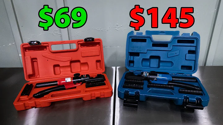 Cheap VS Expensive Battery Cable Crimpers | Harbor Freight and Temco Comparison