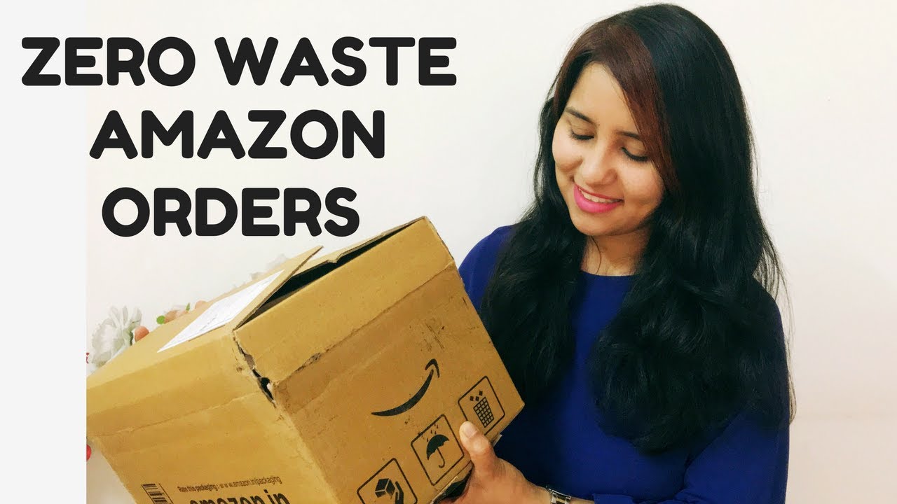 How to reduce packaging waste from AMAZON orders - YouTube