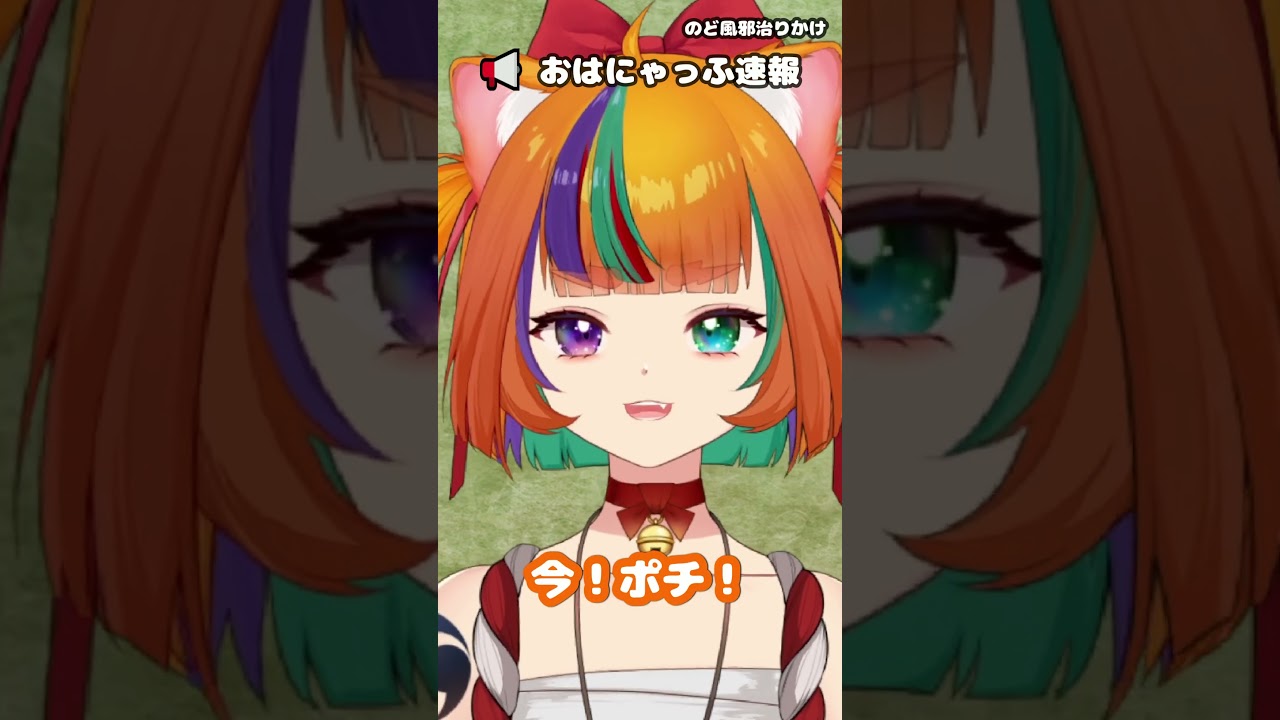 【おはにゃっふ速報 #101】押しボタン、なぜかタイミング見て押しちゃう🤣🚦