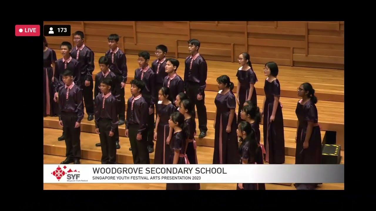 [SYF 2023] WOODGROVE SECONDARY CHOIR DER TANZ, SHINJIRU YouTube