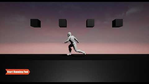 UE4 Side Scrolling Movement System with Root Motion Animations