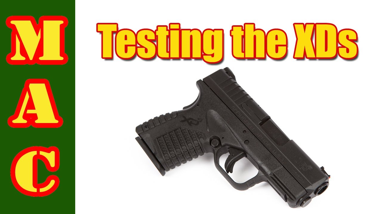 Testing the Springfield XDs - YouTube
