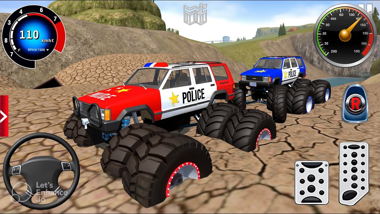 YM King   Ambulance Car, Fire Truck, Police Car Impossible Driver #1   Android IOS Gameplay 1