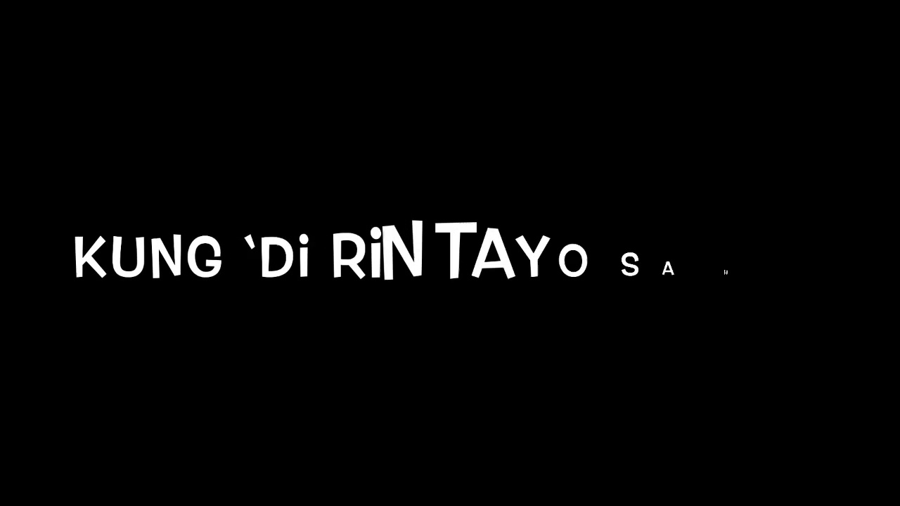 Kung Di Rin Lang Ikaw Lyrics December Avenue Ft Moira Dela